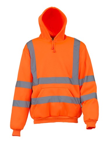 Y-HVK05-Hi-Vis Pull-Over Hoodie